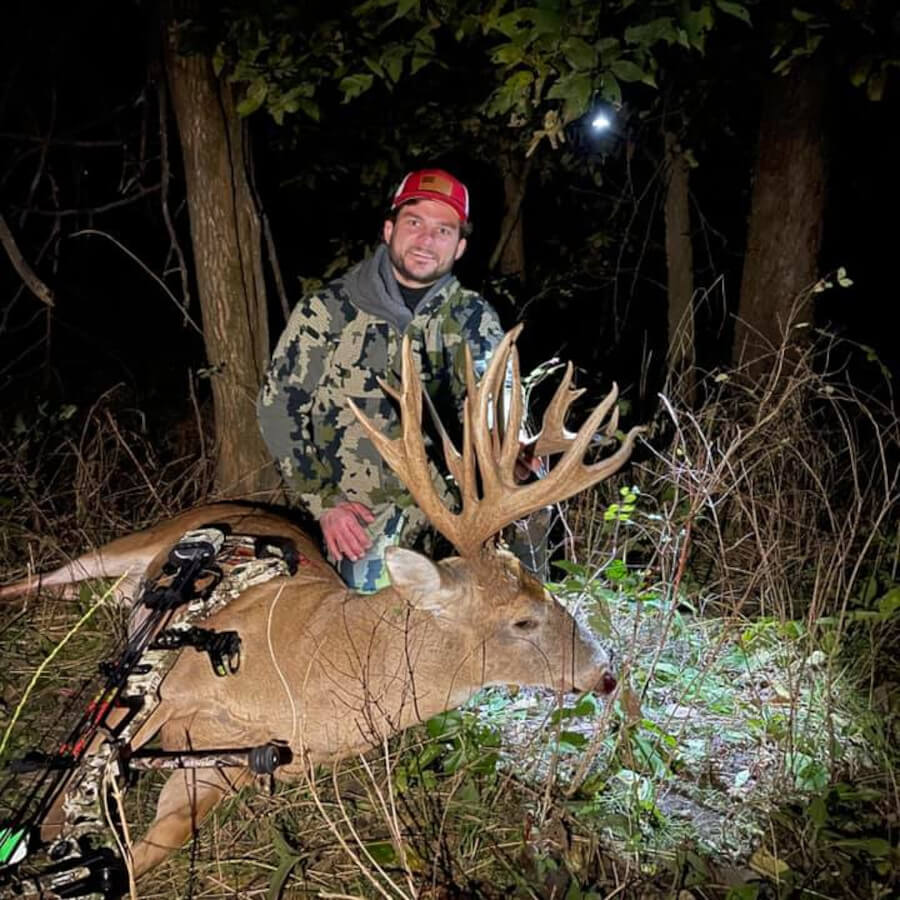 Kansas Bowhunter Expected to Make the Record Books with Huge Buck