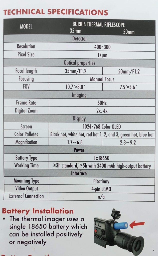 Review: Burris Thermal Imagers