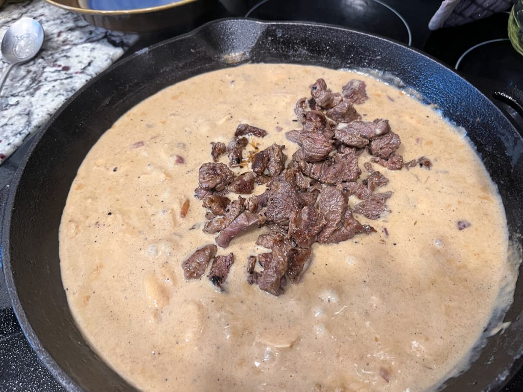 Simple Gourmet: Bear Stroganoff with Wild Mushrooms