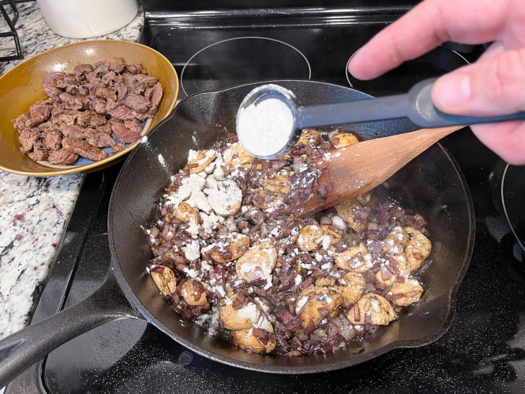 Simple Gourmet: Bear Stroganoff with Wild Mushrooms