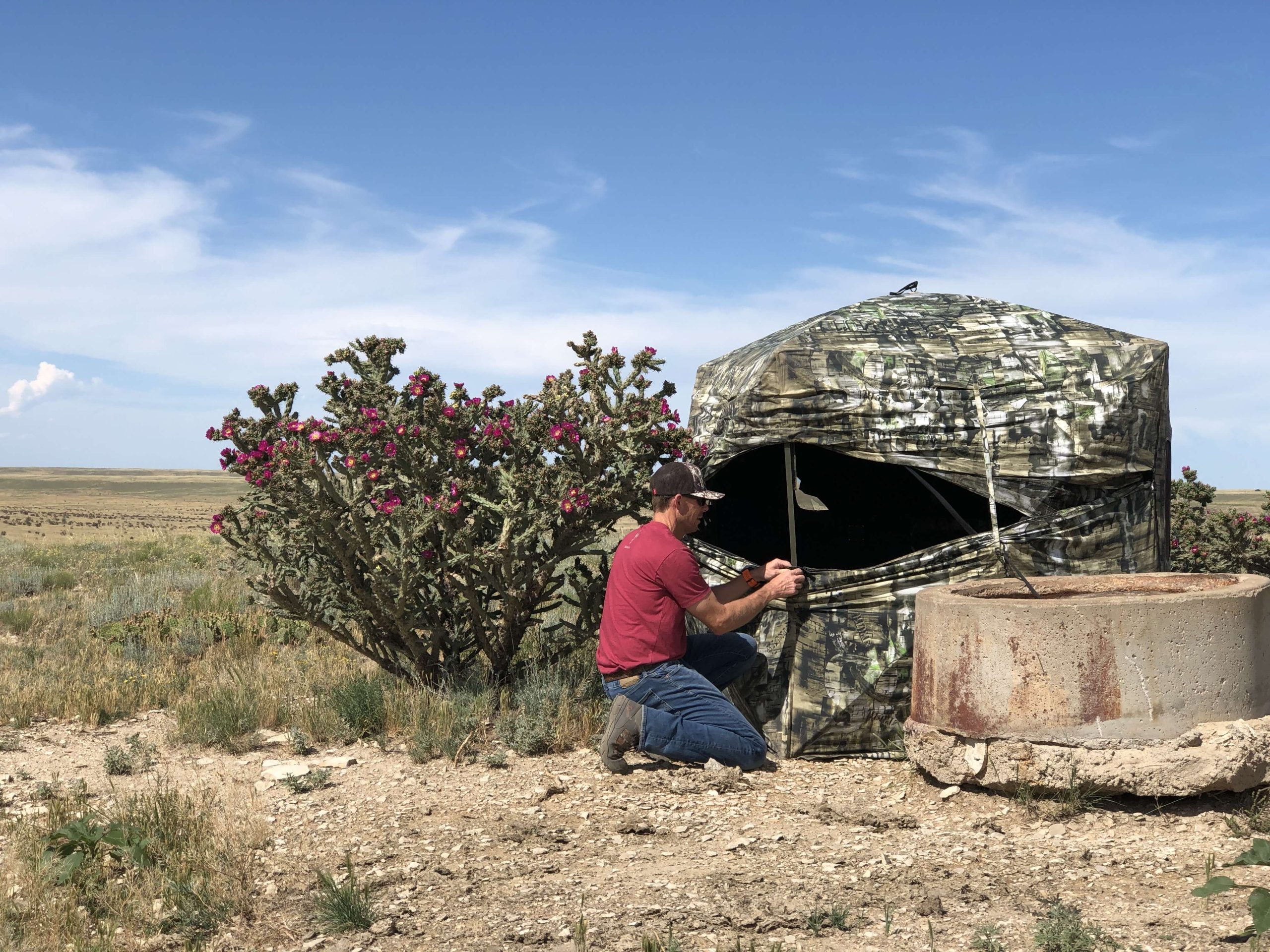 Pronghorn Part III: Setting The Blind