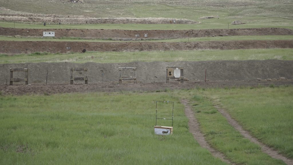 Target practice in a large field