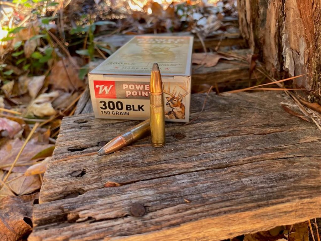 Winchester Power Point 300 BLK Ammo For Hunting