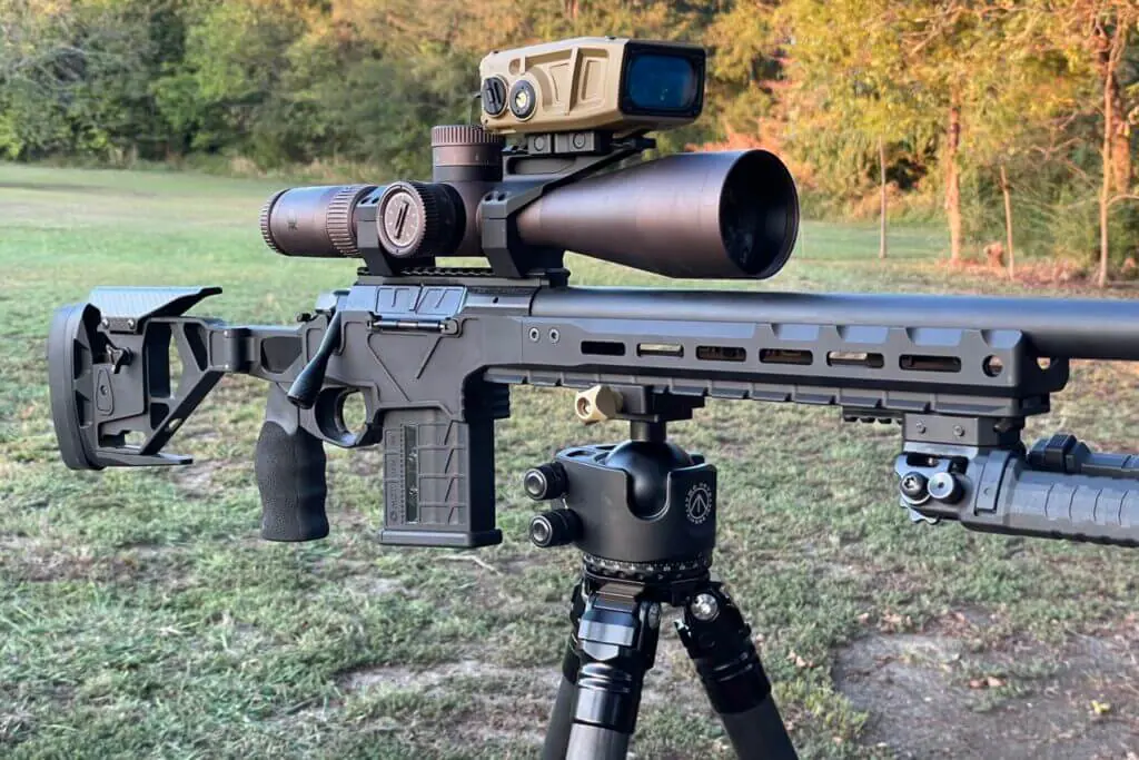 Seekins HIT Pro with Vortex Impact 4000 mounted