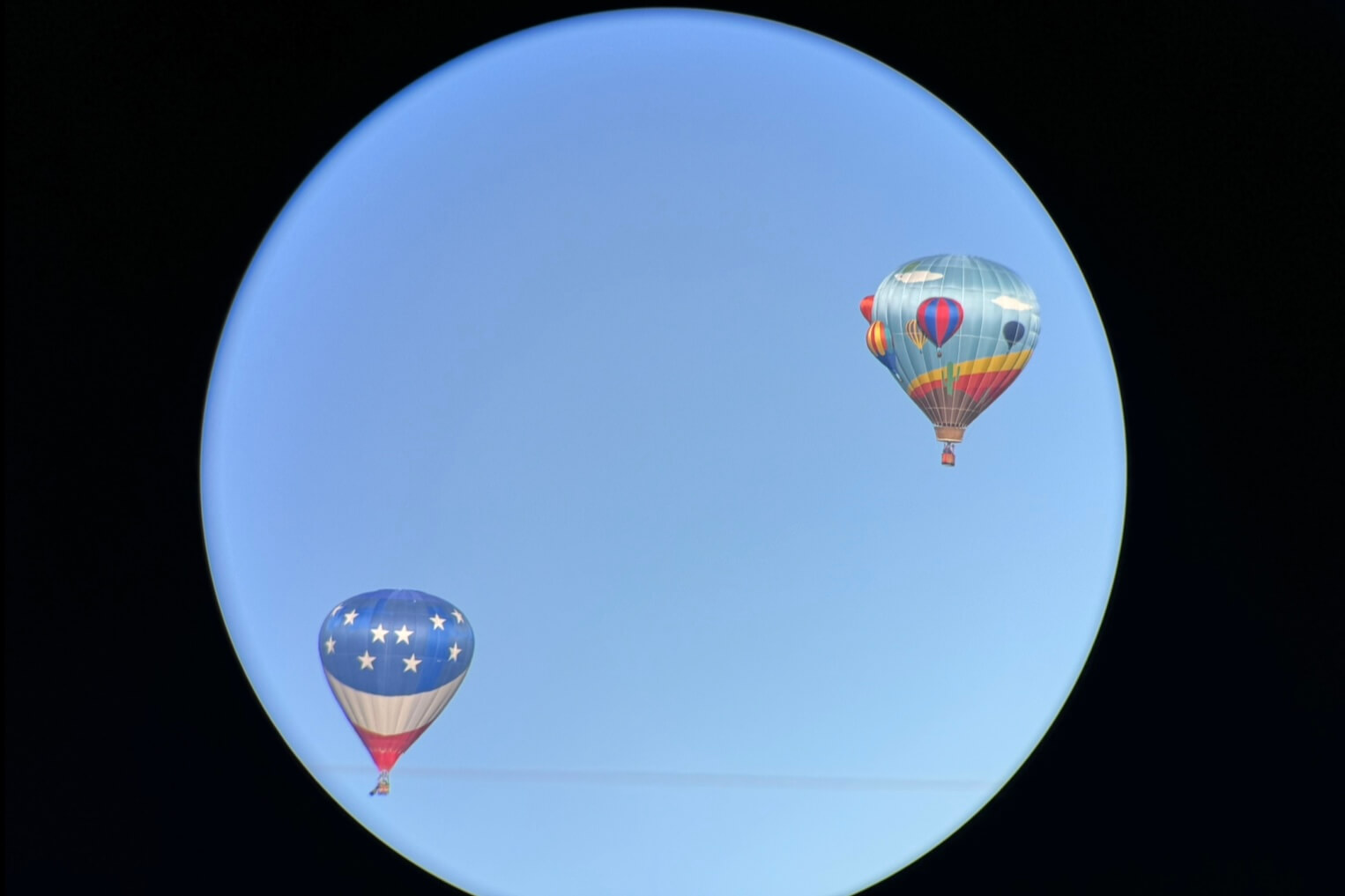 Hot air balloons