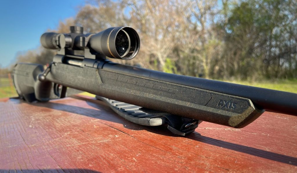 Savage Axis XP Rifle in 6.5 Creedmoor with Leupold VX-Freedom Rifle Scope.  