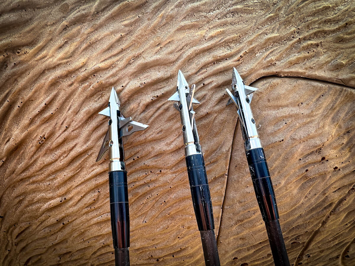 SEVR ti 1.5 arrow tips for bowhunting