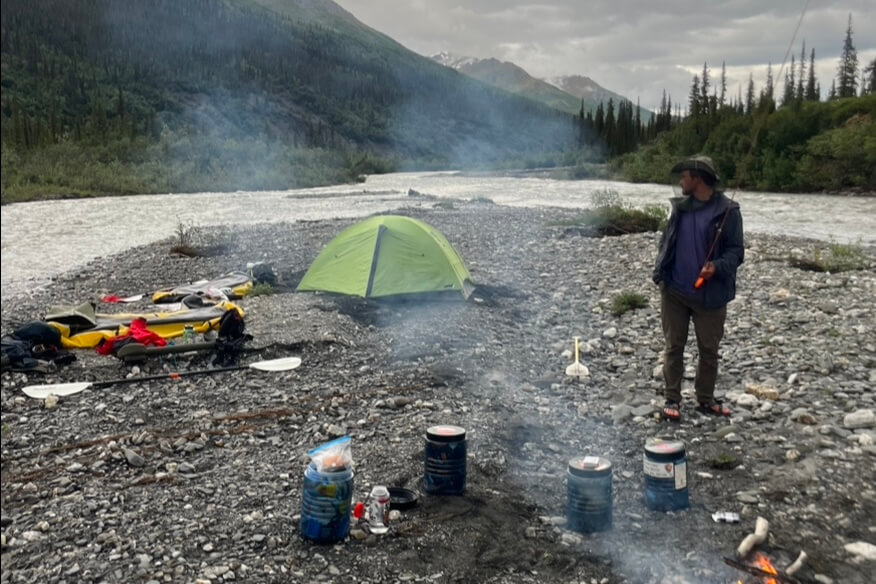 Living life out on the Alatna River with the Kokopelli Rogue R-Deck