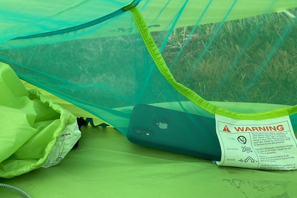 Superalloy 3P tent wimpy side vestibule 