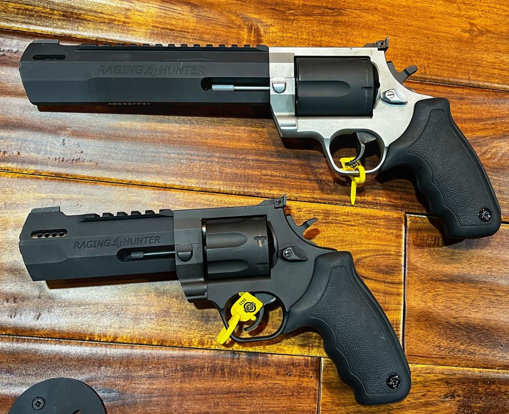 The Most Badass Revolvers?  Taurus' Raging Hunter Lineup -- SHOT Show 2023