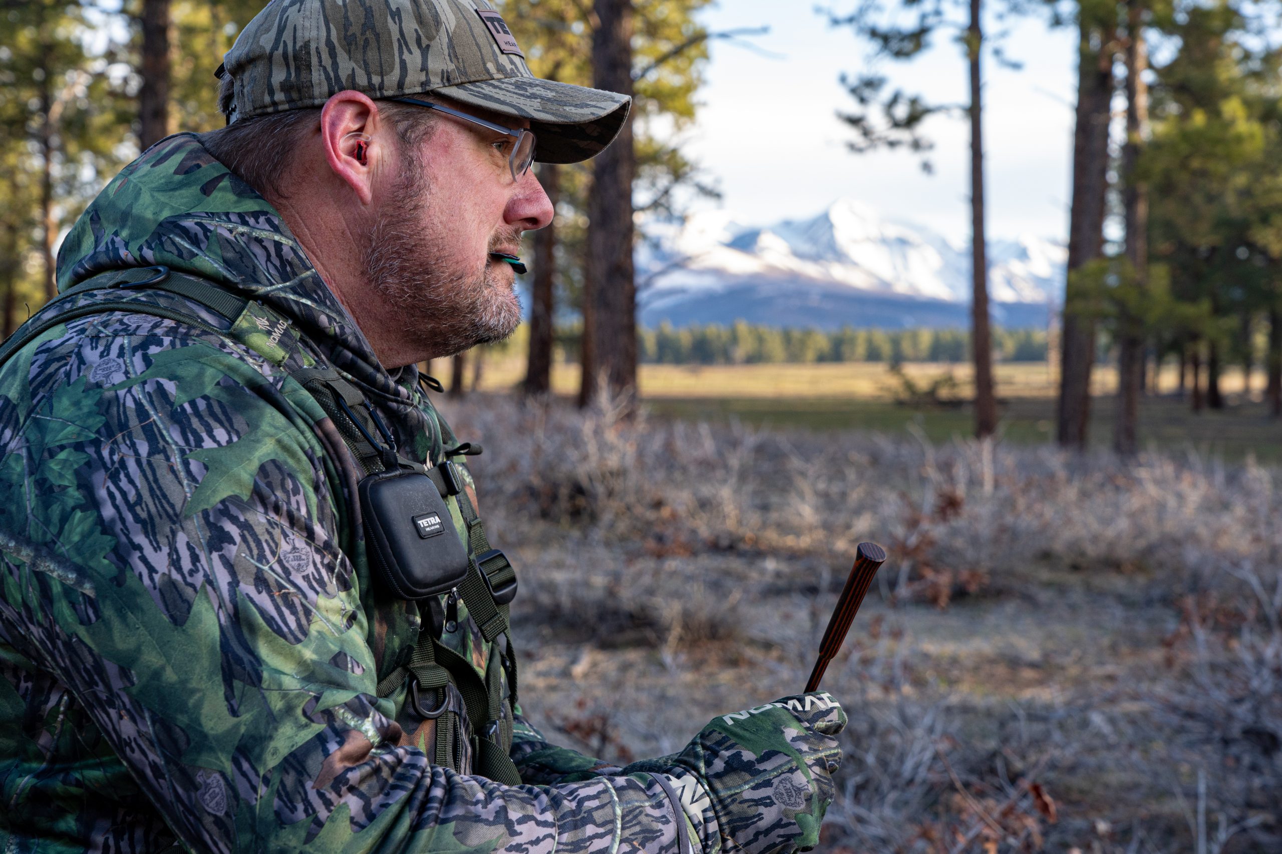 Hunter using Tetra Hearing technology