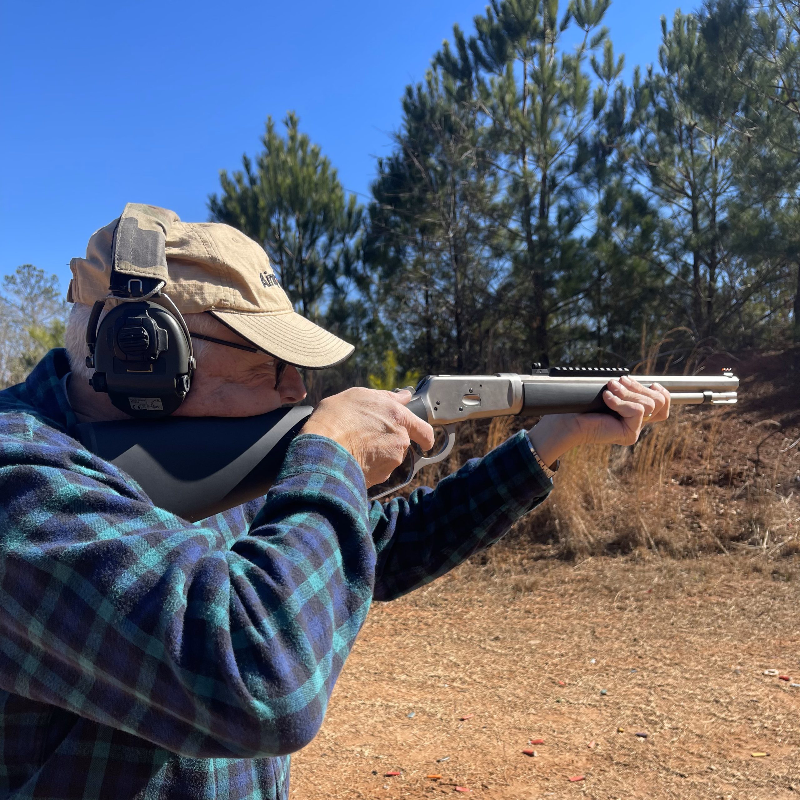 Taylor and Company Alaskan rifle in action