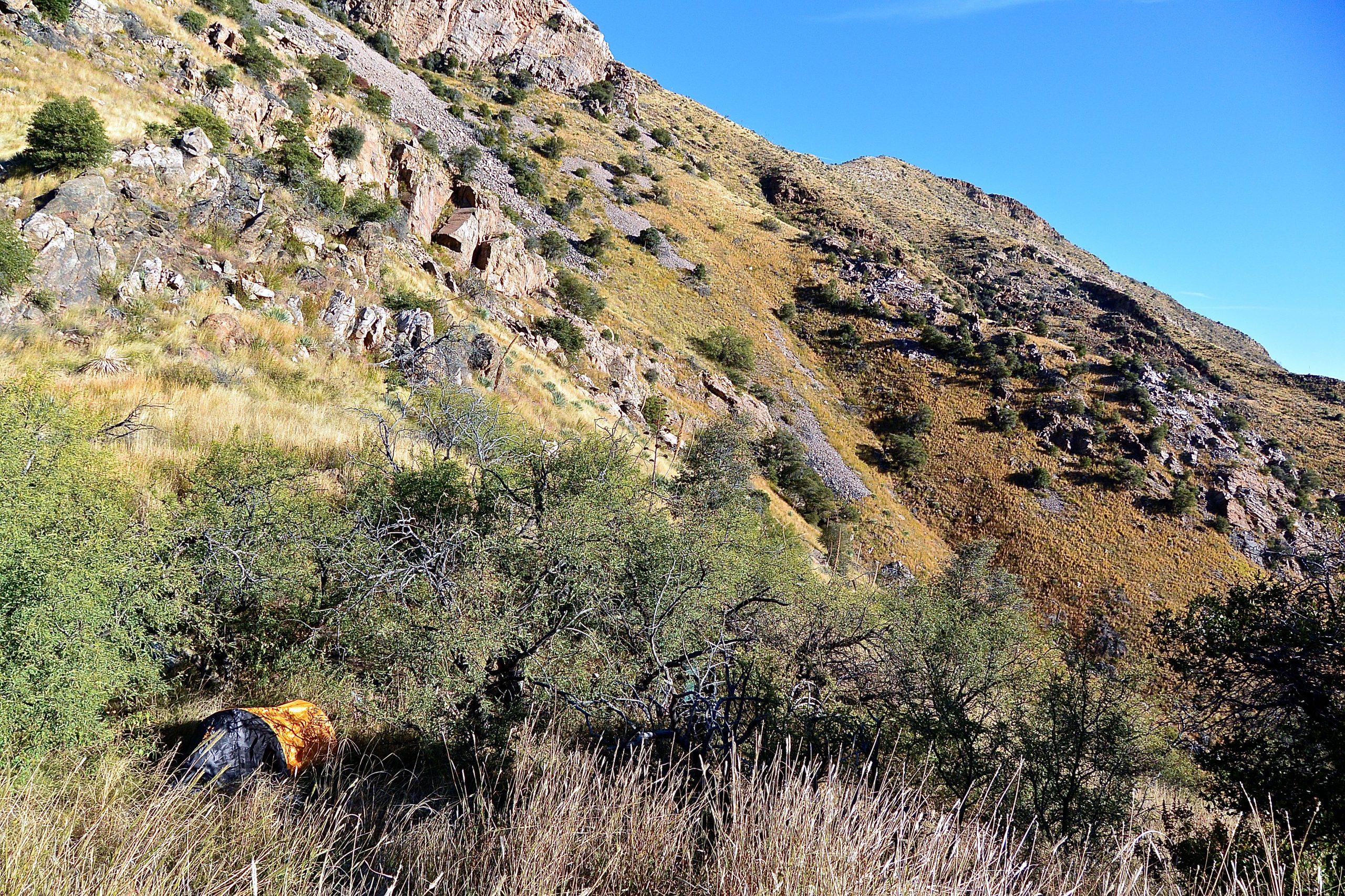 Rugged terrain for hunting coues deer