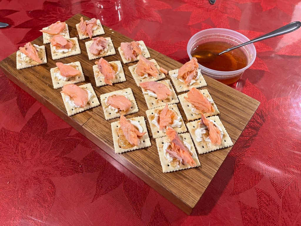 Simple Gourmet: Smoked Trout with Pepper Jelly 2 Ways