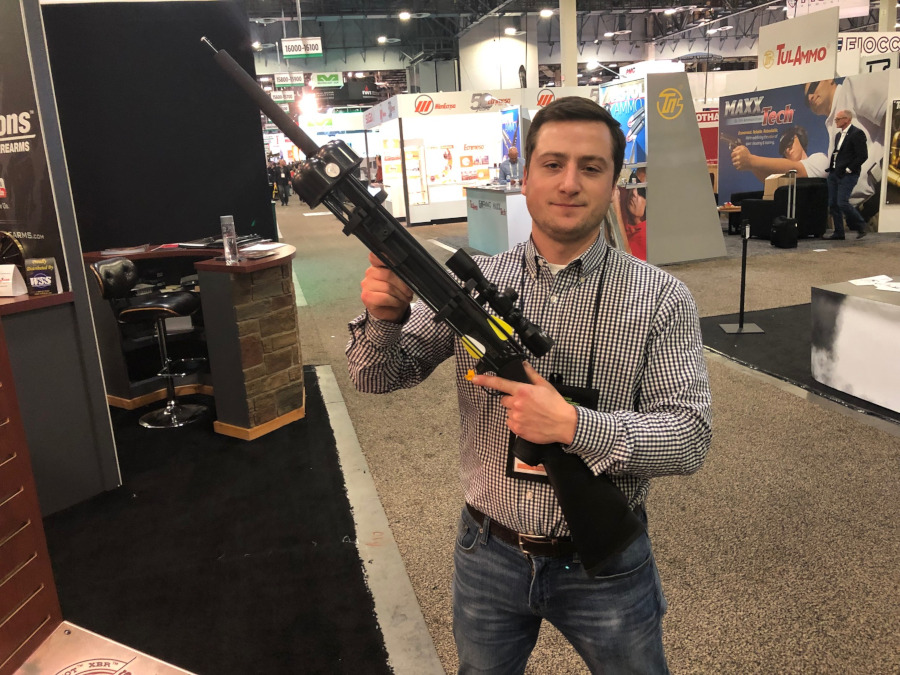 Part Rifle, Part Crossbow, Pure Traditions: The Crackshot XBR Arrow Launcher