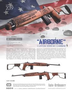 Auto-Ordnance Releasing 'Airborn,' 'Vengence' Commemorative M1 Carbines