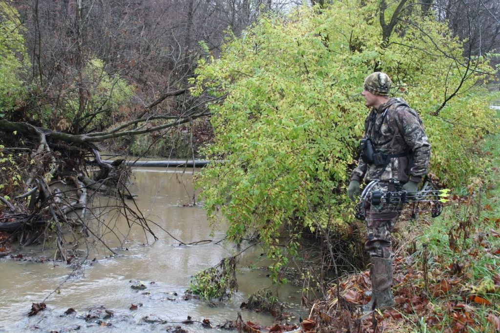 bowhunting near water on public land