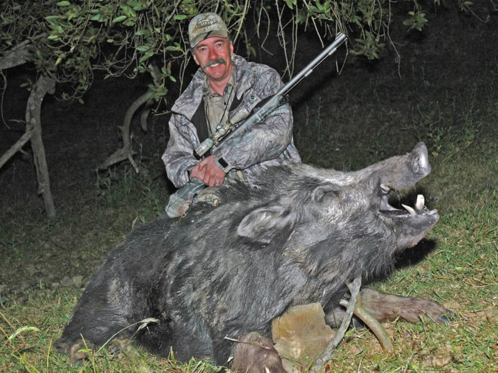 hog hunting with muzzleloader