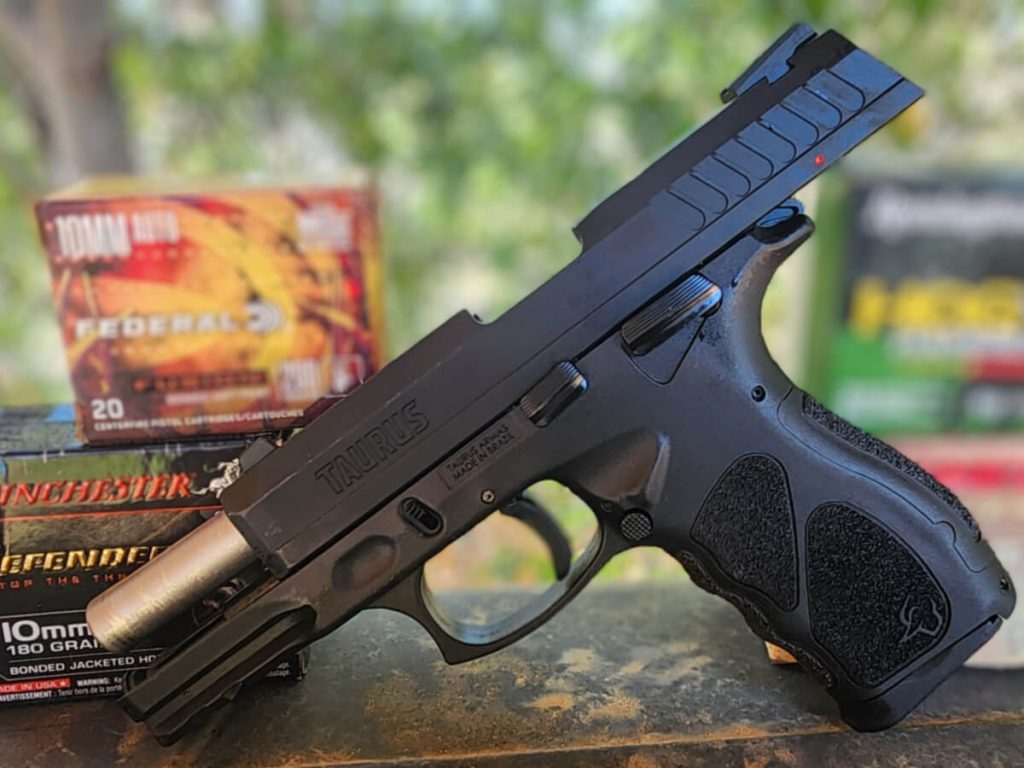 Taurus TH10 with slide back